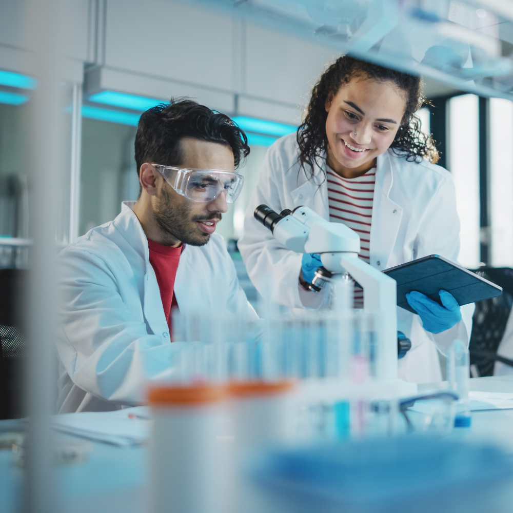 Medical research team